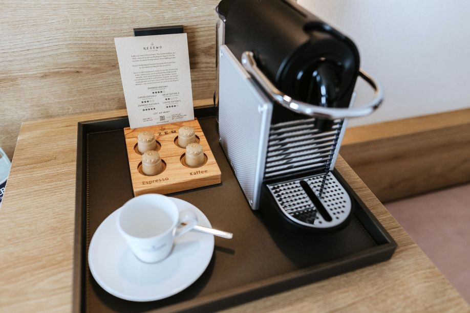 Kaffeebereich im Zimmer Calm