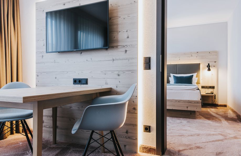 Ansicht der Suite mit großzügigem Platzangebot