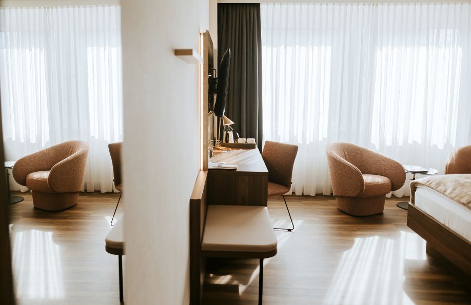 Blick in das Zimmer Lys