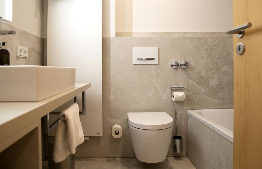 Helles Badezimmer im Nature Zimmer