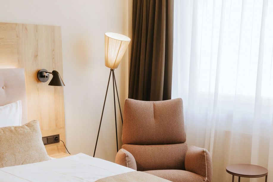 Sessel im Zimmer Calm