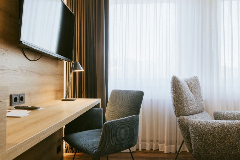 Fernsehbereich im Zimmer Calm